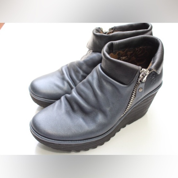 Fly London wedge booties Yoxi - Picture 2 of 10